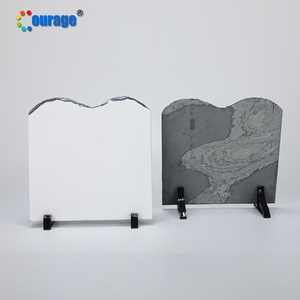 Direttamente in fabbrica che vende <span class=keywords><strong>foto</strong></span> di ardesia di roccia di pietra di sublimazione rivestita in bianco SH-05 - Product Image 3