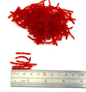 लाल सिमुलेशन कीड़ा केंचुआ 20g 3cm नरम चारा मछली पकड़ने के आकर्षण - Product Image 3