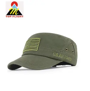 Stickerei Patch Custom Flat Top Camo Cap Hut