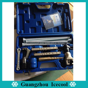DSZH 13 PIÈCES Outils À Main Type Trousse D'outils D'évasement comprennent coupe-tube/<span class=keywords><strong>Alésoir</strong></span>/À Cliquet/pratique ébavureur/Emboutissage <span class=keywords><strong>Poinçon</strong></span>) WK-813 - Product Image 4