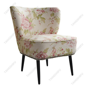 Country Style Hotel Wing Back High Back Silla de ocio Silla de salón - Product Image 3