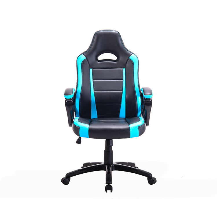 Modern black Nylon casters Soft Pad PC computer running game Chair