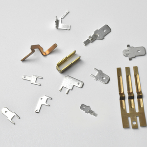QWT 187 caballito chapados en estaño <span class=keywords><strong>entrada</strong></span> para pcb estampado eléctrica pala prensa de alambre doble de terminales - Product Image 1