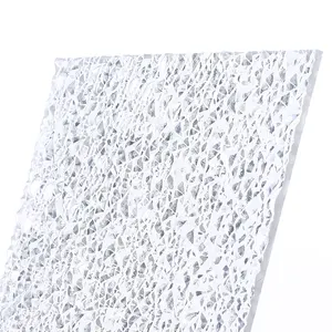 Top grade UV tráng polycarbonate pha lê tấm để bán