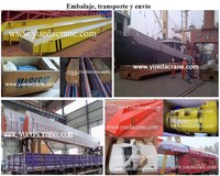 Grue mobile à monorail électrique 1t 2t 3t 5t 8t 10t 15t 16t 20t Pont roulant à faisceau unique