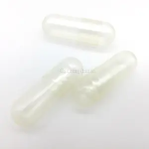 Enteric Capsule Clear HPMC Enteric Coated Empty Capsules Size 0