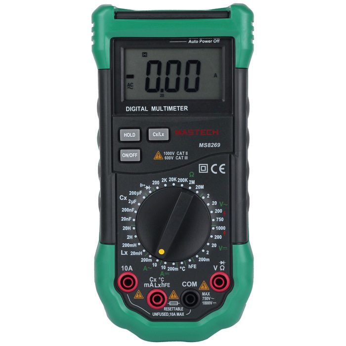 MS8269 Capacitance and Inductance Digital Multimeter with temperature measurement