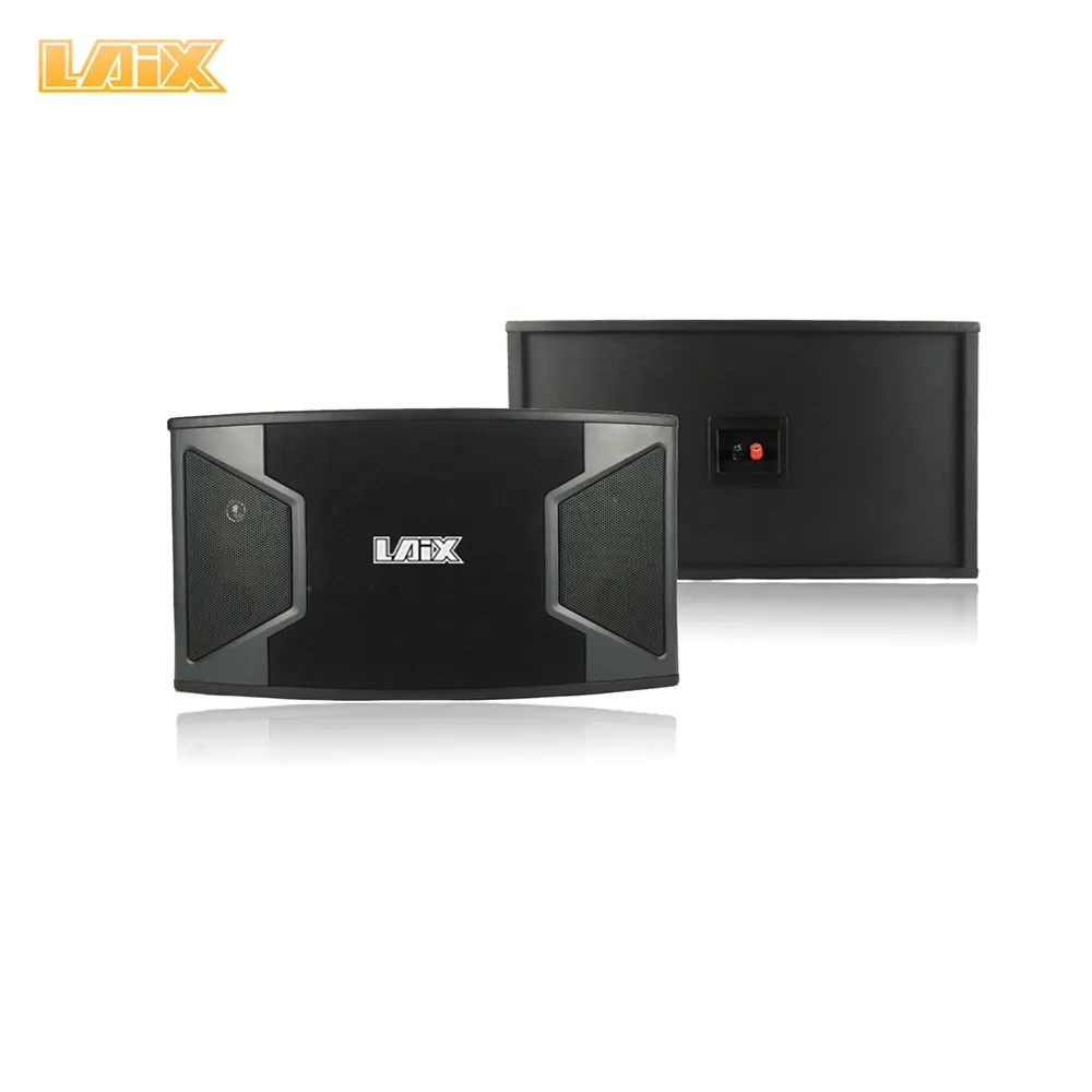 Laix LX-K13 8 इंच 10 इंच KTV सींग स्पीकर लकड़ी के कैबिनेट प्लास्टिक पैनल जोड़ी स्पीकर नई आइटम नई आगमन वक्ता
