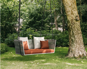 Sofá de Jardín de Mimbre de Alta Calidad, Muebles de Exterior de Lujo, Venta Caliente del Fabricante - Product Image 6