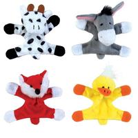 Jouets magnétiques en coton PP pour enfants, vache, Lion, canard, cochon, singe, mouton, chat, éléphant, réfrigérateur, jouets en peluche