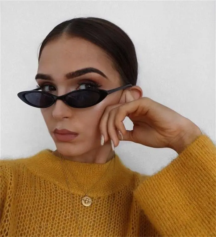 Higodoisyer — lunettes de soleil œil de chat, accessoire de mode pour femmes, cadre en plastique, fêtes, 2019, Offre Spéciale