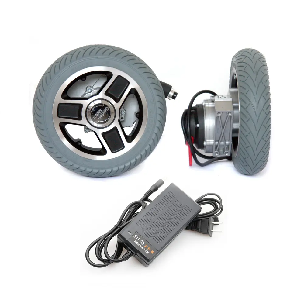 12 Inch with Controller Wheel Motor for Electric Wheelchair Motor