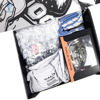Kunden spezifisches Logo Standard umwelt freundliche flache Packung E Flöte Wellpappe Skateboard Versand box