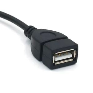 Usb Female To Female USB Female To AUX 3.5mm Male Jack Plug Audio Cable