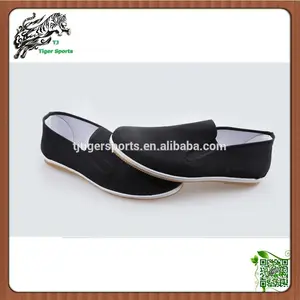 Algodão sola de borracha kung fu chinês taichi shoes