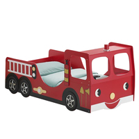 Cama Infantil de Metal con Diseño de Autobús de Dos Pisos, Ecológica, Duradera, Moderna, Tamaño Personalizable para Habitación