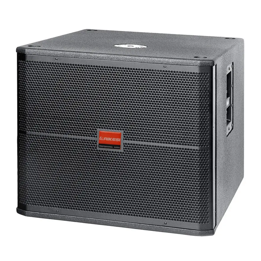 LAIKESI SRX728 profissional dj alto-falante dupla 18 polegadas subwoofer caixa design