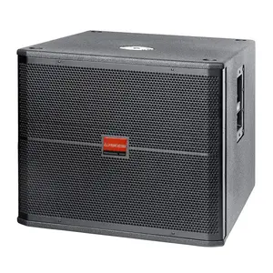 Altavoz profesional para DJ, subwoofer dual de 18 pulgadas, 728