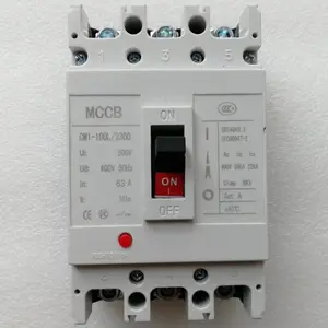 Moulded Case Circuit Breaker for dual power changerover system CM1-630L/4300 500A 4P 400V