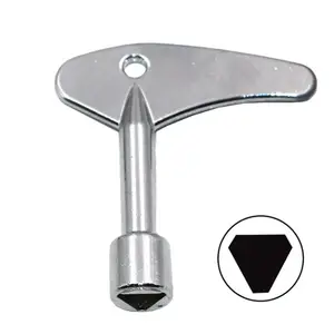 Delta Switch Key Wrench With Accessories Universal Triangle Train Electrical Cupboard Box Elevators Cabinet Alloy