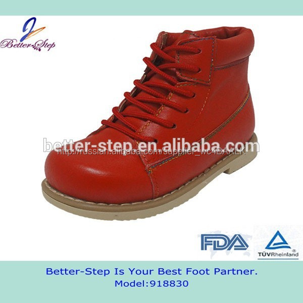 Better-step комфорт медицинский детей ортопедическая обувь для скошенный ноги