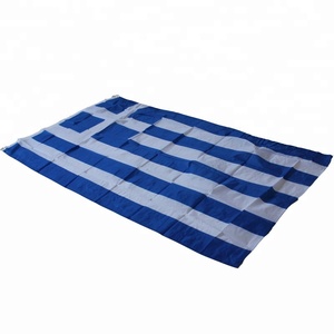 <span class=keywords><strong>Pas</strong></span> <span class=keywords><strong>cher</strong></span> Polyester Impression Soie Suspendus Drapeaux de Pays 3X5ft Grèce Drapeaux - Product Image 6