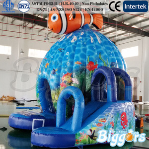 dessin animé gonflable bounce château avec <span class=keywords><strong>toboggan</strong></span> - Product Image 4