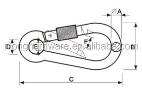 Ganchos <span class=keywords><strong>con</strong></span> un tornillo DIN 5299 <span class=keywords><strong>DE</strong></span> D - Product Image 2