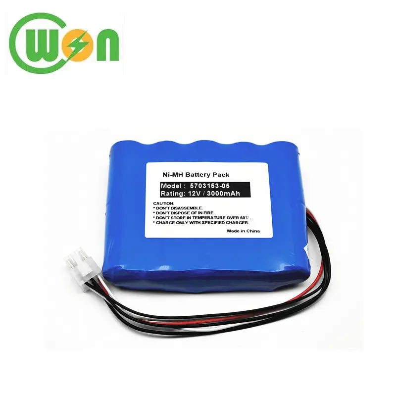 12V 3000mAh batteria di ricambio per Drager Carina NIV 5703153-05 OSI OM11759 Euro A 02271 5703153