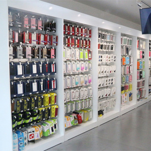 Nhà Máy Tùy Chỉnh Thực Hiện Hiển Thị Khán Đài Điện Thoại Di Động Hiển Thị Đứng Gỗ Điện Thoại Hiển Thị Kệ - Product Image 1