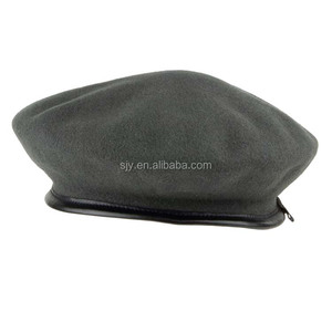 100% len chất lượng tốt Beret mũ và mũ - Product Image 2