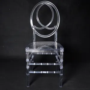 Оптовая продажа, дешевый прозрачный стул тиффани Феникс из поликарбоната