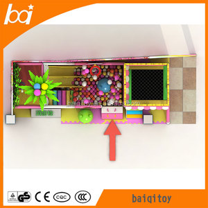 Parque Infantil Interior para Niños, Divertidos Juegos y Equipos Comerciales para Interiores con Toboganes - Product Image 4