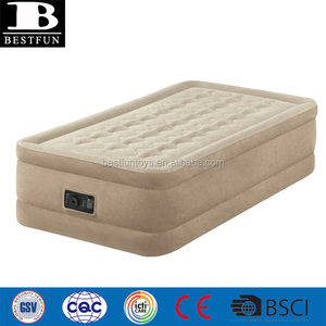 Colchón Inflable Individual Resistente con Bomba Automática Integrada, Colchón de Aire Elevado para el Hogar, Invitados, Camping y Dormir - Product Image 3