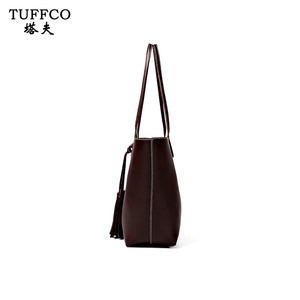 Vintage <span class=keywords><strong>mujer</strong></span> bolsos de cuero bolsos de las señoras <span class=keywords><strong>grandes</strong></span> bolsas de hombro cartera fija - Product Image 3