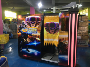 Mới nhất trong nhà người ngoài hành tinh mô phỏng trò chơi bắn súng máy, đồng tiền hoạt động bắn trò chơi máy mô phỏng chuyến bay - Product Image 4