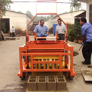QMY4-30 تستخدم محرك الديزل Tiger ملموسة كتلة و الطوب صنع آلة At6 السعر - Product Image 4