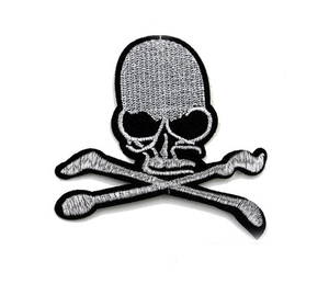 <span class=keywords><strong>Autocollant</strong></span> en <span class=keywords><strong>tissu</strong></span> DIY, ornement pour vêtements, motif de crâne, badges brodés, <span class=keywords><strong>patch</strong></span> - Product Image 2
