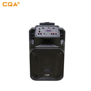 CQA 12 Zoll Outdoor Karaoke Wireless Trolley Lautsprecher <span class=keywords><strong>box</strong></span> Mit USB DJ Subwoofer Lautsprecher Heimkino Trolley Party Sound <span class=keywords><strong>box</strong></span> - Product Image 3