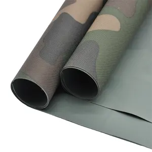 300D PVC-beschichtetes wasserdichtes Camouflage-Polyester-Oxford-Gewebe für Markisen tasche