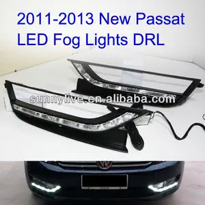 2011-2013 Passat B7 LED Gündüz Çalışan Işık Sis Lambası Için V1