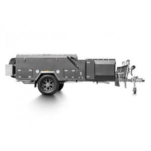Remorque de camping personnalisée en chrome avec roues - Product Image 6
