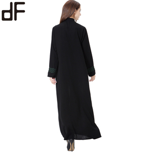 Tessuto per Abaya in Poliestere per <span class=keywords><strong>Donna</strong></span> all'Ingrosso da Jeddah, Malaysia, <span class=keywords><strong>Abbigliamento</strong></span> <span class=keywords><strong>Etnico</strong></span> Musulmano - Product Image 6