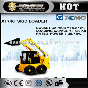 New XCMG chargeuse compacte XT740 mini <span class=keywords><strong>chargeur</strong></span> pas cher - Product Image 1