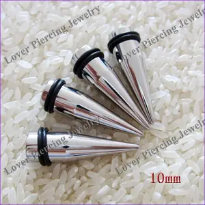 [SS-P253] Wholesaler HIgh Polish Stainless Steel Unique Ear Tapers