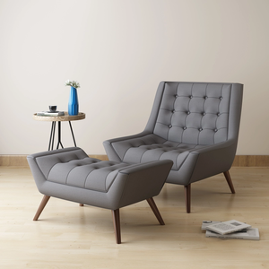 Ev oturma odası Modern koltuk tek kişilik kanepe sandalyeler boş sandalye katı ahşap çerçeve ahşap çerçeve ev mobilya - Product Image 2