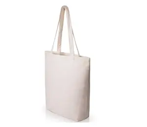 Promo custom printed canvas tote bags for wholesale