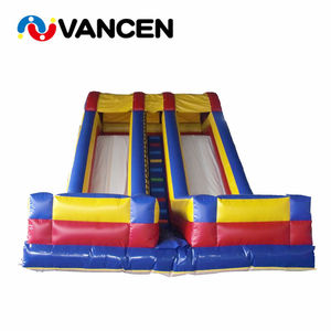 Nouveau design Jeux de plein air pour enfants, <span class=keywords><strong>toboggan</strong></span> à double voie et ventilateur de <span class=keywords><strong>piscine</strong></span>, toboggans gonflables d'<span class=keywords><strong>occasion</strong></span> à vendre - Product Image 3