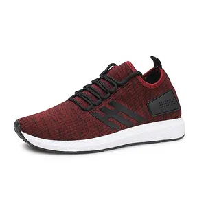 2022 New arrivals knit casual sneakers men's sport shoes for men chaussures homme