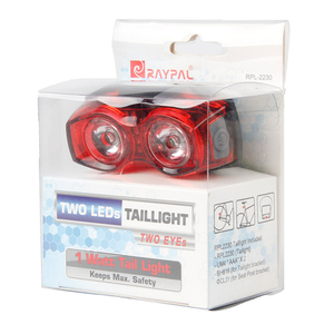 ไฟจักรยาน LED กันน้ำ 2 ดวง ไฟท้าย LED ไฟเตือนความปลอดภัย ไฟท้ายจักรยาน - Product Image 3